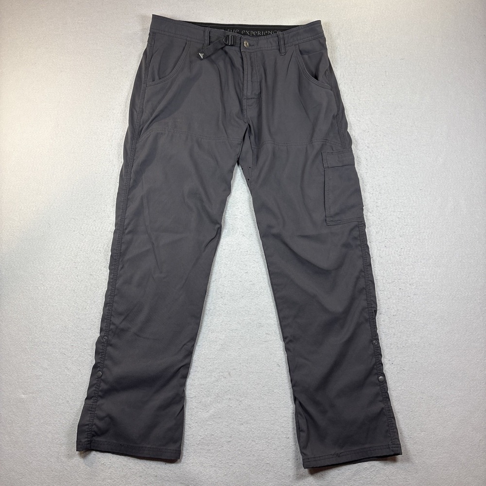 Prana Men's Cargo Pants in Charcoal Black